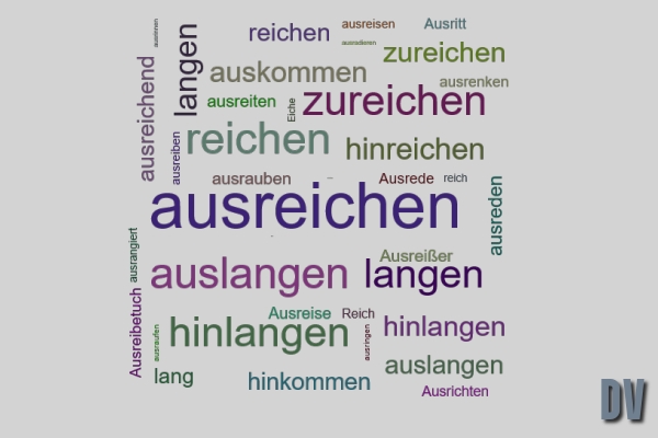 ausreichen