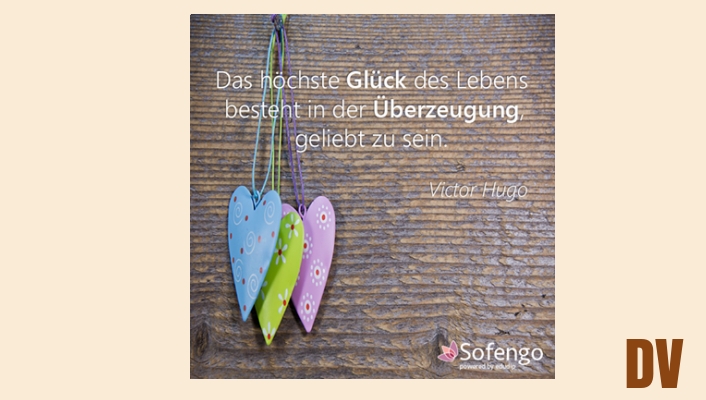 der Überzeugung sein