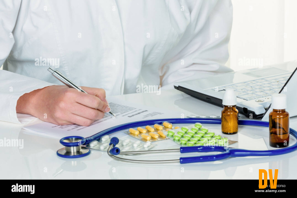 ein Medikament verschreiben