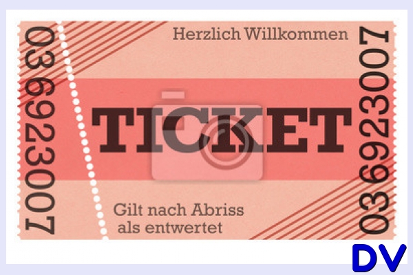 Eintrittskarte