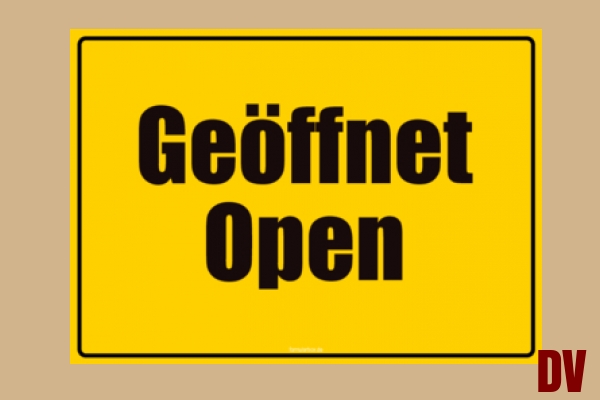 geöffnet