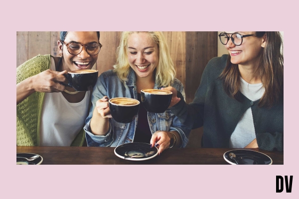 sich auf einen Kaffee verabreden