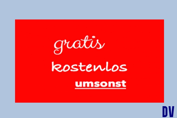 umsonst