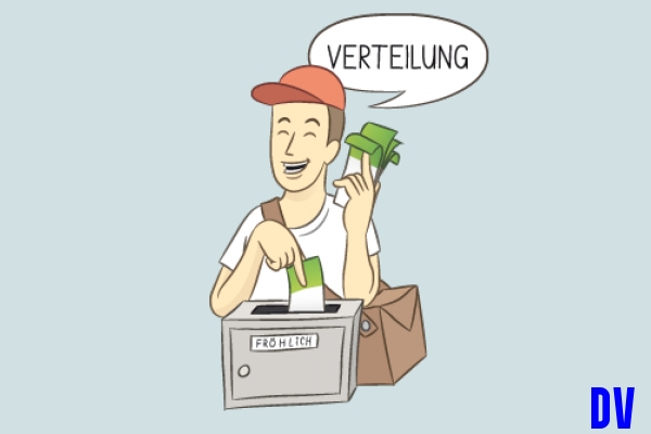 verteilen
