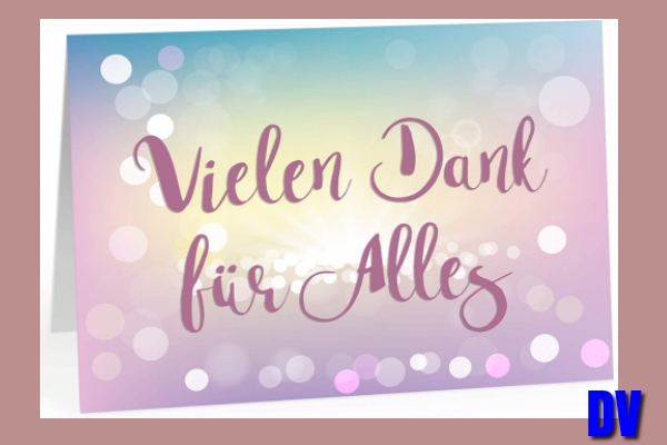 vielen Dank