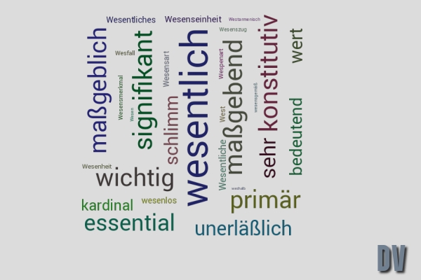 wesentlich